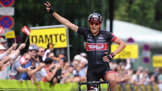 Tirol erhält Zuschlag für UCI Rad WM 2018 / Pöstlberger bei der Rundfahrt 2015 / Bild: Mario Stiehl