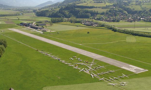 ueber Segelflugzeuge Start