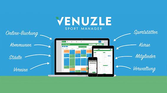 Im Praxistest: Was kann die Venuzle App? / Bild: Wolfgang Kühnelt // Venuzle Sport Manager
