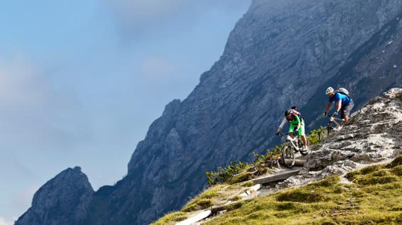 An alle Mountainbiker: Schon mal die Watzmann-Hochkönig-Runde ausprobiert? / Bild: SalzburgerLand / Markus Greber