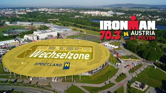 Neue Wechselzone und alte Favoriten beim IRONMAN 70.3 St. Pölten am 21. Mai 2017 / Bild: Veranstalter
