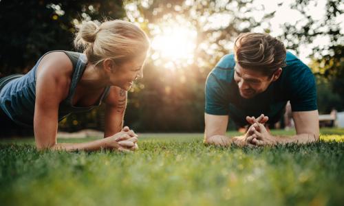 Partnerschaft und Sport: Training mit viel Liebe Thumbnail