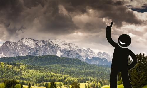 Richtiges Verhalten bei Gewittern in den Bergen Thumbnail