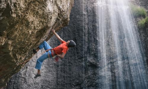 David Lama beim Klettern Thumbnail