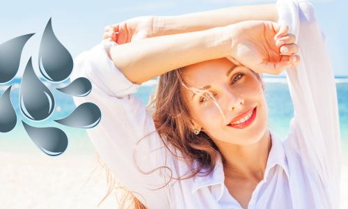 Tschüss Schweiß: 4 Tipps gegen starkes Schwitzen im Sommer Thumbnail