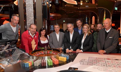 Symbolischer "Startschuss" für den 25. Graz Marathon im Casino Graz Thumbnail