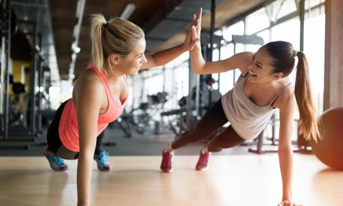 Women working out in gym Thumbnail