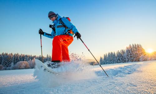 Alternative zur Skitour: 5 gute Gründe fürs Schneeschuhwandern Thumbnail