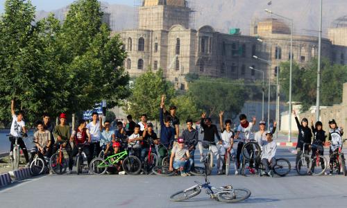 © Fotograf / Abasha Germany Afghanistan Mountainbike