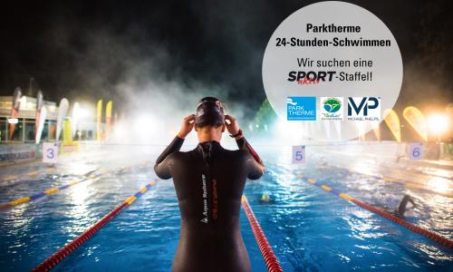 Parktherme 24-Stunden-Schwimmen: Wir suchen eine SPORTaktiv-Staffel!