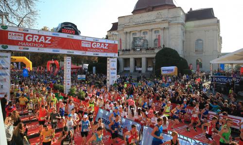 Herbst-Klassiker: Kleine Zeitung Graz Marathon lädt zum Laufen in der Altstadt
