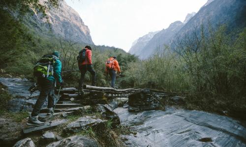 © Fotograf / stock.adobe.com / yossarian6 #109204081 Warum Wandern gut für dich ist