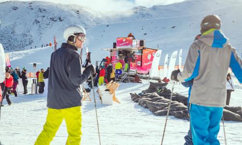 GAUMENSCHMAUS AUF DER PISTENRAUPE