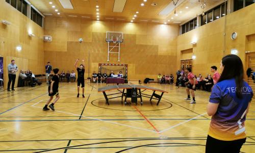 © SPORTaktiv / Claudia Riedl Volleyball meets Tischtennis: Teqvoly ist in Österreich angekommen!