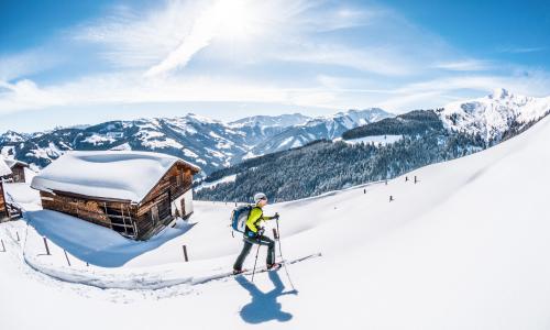 Winterspaß abseits der Piste in der Ferienregion Hohe Salve