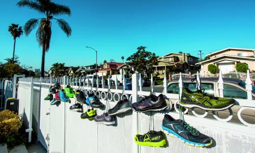 © Fotograf / Gernot Eder Podoskop, Pronation, Probelauf