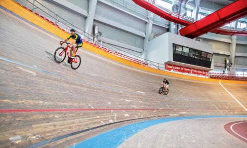 Bahnradfahren mit Andreas Graf