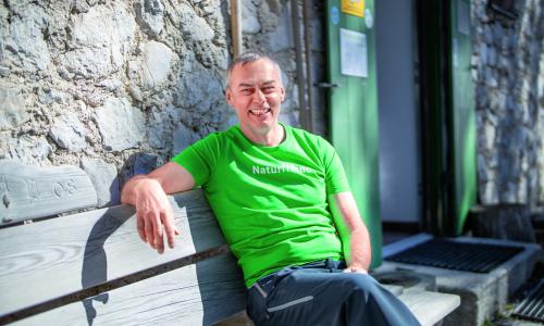 Voll auf der Höhe: Martin Heidlmair - vom Banker zum Hüttenwirt