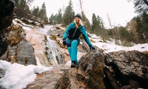 Vielseitig Im Schnee bewegen