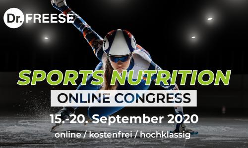 © Fotograf / Dr. Jens Freese / Im kostenfreien 2. Sports Nutrition Online Kongress beleuchten über 30 Experten aus Deutschland, Österreich und der Schweiz die moderne Sporternährung aus den unterschiedlichsten Perspektiven und Fachbereichen. Größter Online-Sporternährungskongress: Peeroton als Partner mit Expertenvorträgen und Gratis-Anmeldung