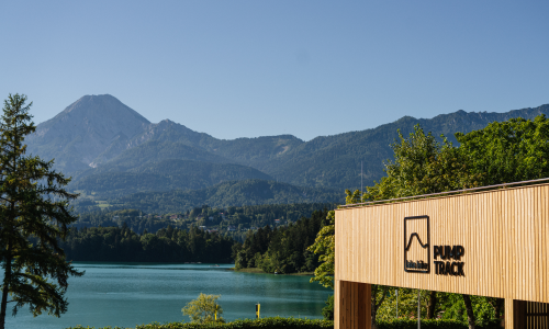 Neu am Faaker See: Erster Kinder-Pumptrack mit Seezugang eröffnet!