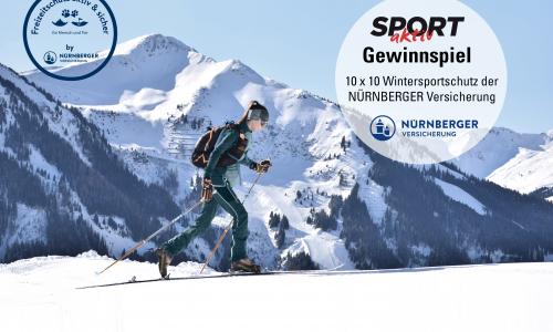 © Fotograf / Roland Kurz Gewinnspiel: Wir verlosen 10 x 10 Wintersportschutz der NÜRNBERGER Versicherung (Single/3 Tage)!