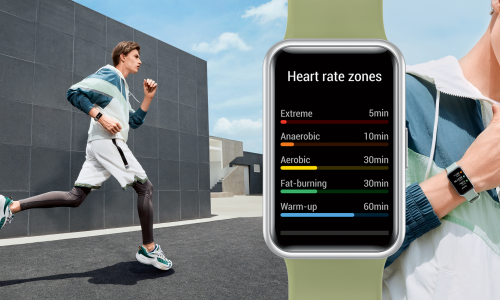 © Hersteller / HUAWEI Smarter & leichter Fitnessbegleiter gesucht? Hier kommt die HUAWEI WATCH FIT