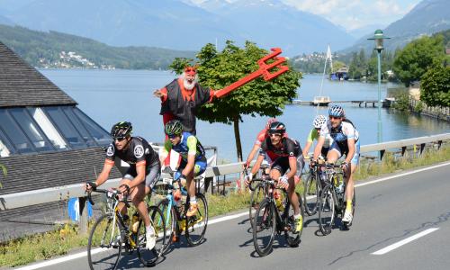© Fotograf / Veranstalter / KK / Aufgrund des neuen Wertungssystems werden die Radsportler künftig wieder mehr Zeit haben, um die herrliche Landschaft rund um den Millstätter See zu genießen. ARBÖ-Radmarathon: Final Countdown