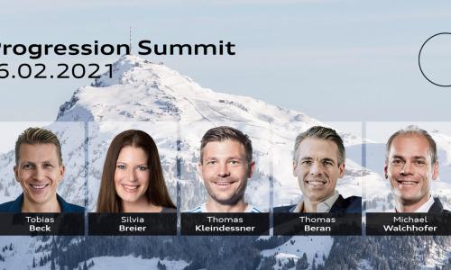 Inspiration online finden – beim Audi Progression Summit 2021!