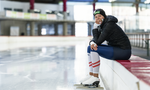 © Fotograf / Kelag Aus der Blase zur Krone: Eisschnellläuferin Vanessa Herzog über eine spezielle Saison