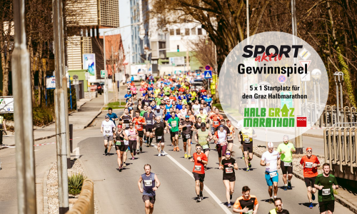 Gewinnspiel: Wir verlosen 5 x 1 Startplatz für den Graz Halbmarathon am 11. Juli 2021