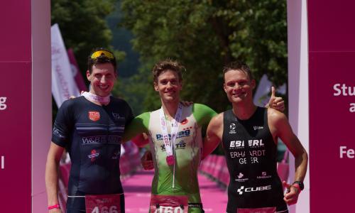 © Fotograf / Institut AllergoSan Österreichischer Sieg beim Highlight-Rennen des Triathlon-Festivals am Stubenbergsee
