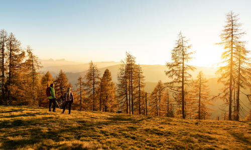 © Fotograf / Österr. Wanderdörfer / Alpe Adria Trail / Franz Gerdl Die Schönheit des Wanderherbsts: 10 Weitwanderwege