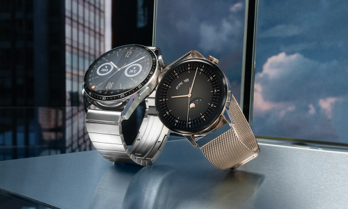 © Hersteller / Huawei / Links: die neue Huawei Watch GT 3 (46 mm) // rechts: die Huawei Watch GT 3 (42 mm) Huawei Aufmacher neu