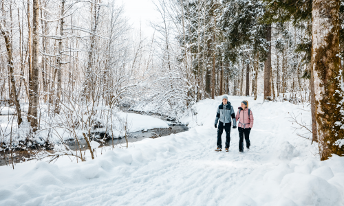 © Fotograf / Wilder Kaiser / Mathäus Gartner Mit Wanderschuh und Schneeschuh: Wie das Winterwandern gelingt