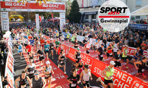 © Fotograf / GEPA pictures/ Christian Walgram Wir verlosen 2 x 1 VIP-Startplatz für den Graz Marathon 2022 inkl. Laufschuhe von Mizuno