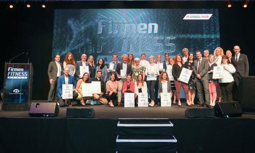 Gelungene Erfolgsstorys: Erster „Firmen Fitness Award“ verliehen
