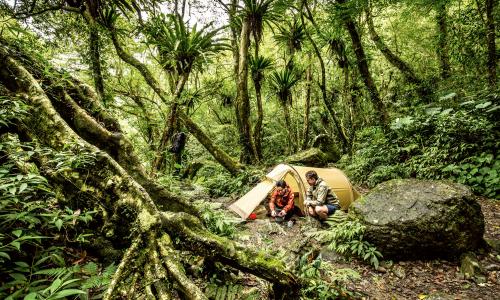 Zelte und Schlafsäcke: Ich bin so frei!
