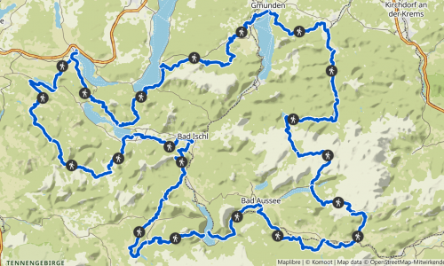 komoot Touren-Tipp: BergeSeen Trail
