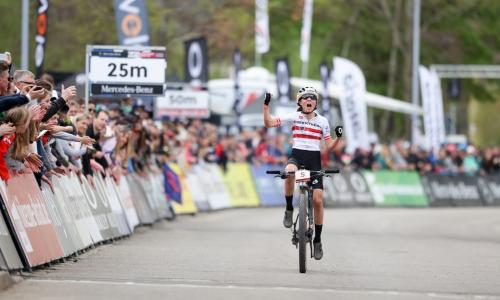 © Fotograf / Michele Mondini MTB-Weltcup in Albstadt (GER): Mona Mitterwallner schafft 1. Weltcup-Podest!