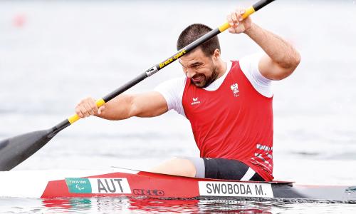 © Fotograf / GEPA-pictures.com / Erfolgsgarant.
Markus Swoboda nimmt nach Platz 5 in Tokio die Paralympics 2024 ins Visier. Mendy Swoboda: „Alleine bin ich eine faule Sau“