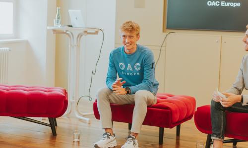 © Fotograf / Fabian Skala A star is born: On Athletics Club Europe bekommt Zuwachs durch Mittelstreckenläufer Sebastian Frey
