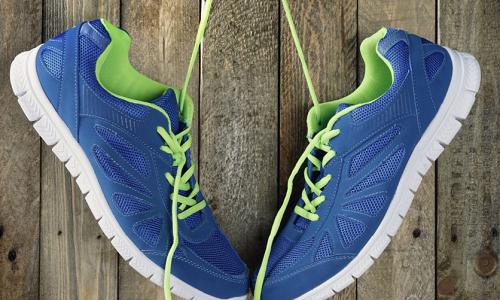 Häng' doch mal deine Laufschuhe an den Nagel!