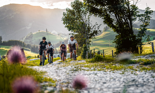 © Fotograf / Mittersill Bike Austria / makeART OG / Weg-Gefährten. Wem da das Gravel-Herz nicht lacht. Der Weg findet sich in der Region Mittersill. Führ mich zum Schotter: Wo es sich in Österreich mit dem Gravelbike gut urlauben lässt
