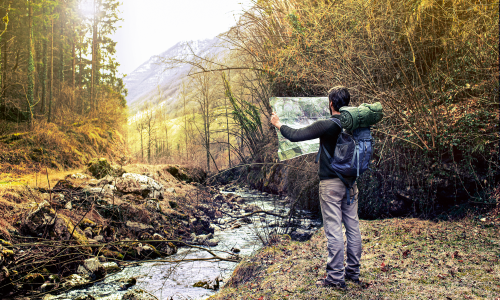 Was man zur Orientierung und Navigation draußen in der Natur wissen sollte