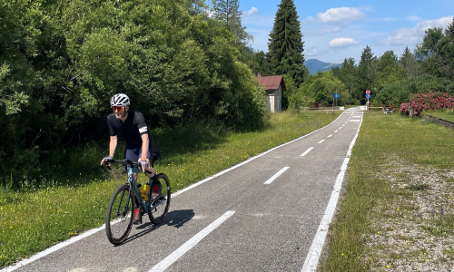Gravel-Traumrunde in den Julischen Alpen