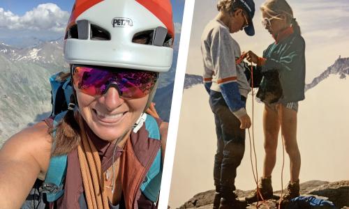 © Fotograf / Elisabeth Fürstaller / Freiheitsliebend – ein Leben ohne Draußen könnte sich Elisabeth nicht vorstellen. Schon früh erkennbar: das Bergführer-Gen. Träume erfüllen: Bergführerin Elisabeth Fürstaller über Freiheit und Verantwortung