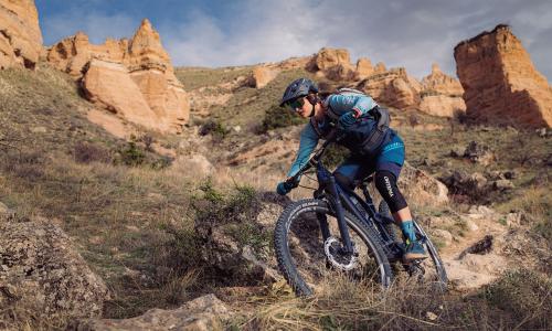 Weit gereist: Bike-Multitalent Steffi Marth erzählt, wie sich ihr Lebenstraum so lebt