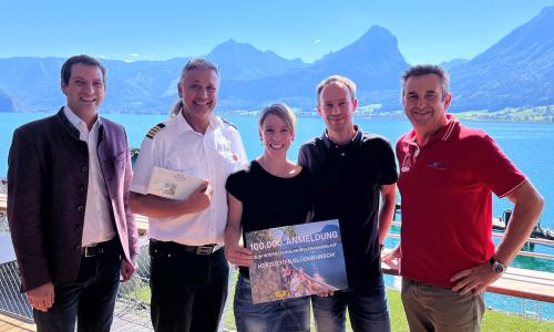 Laufen macht glücklich – ganz besonders am Wolfgangsee