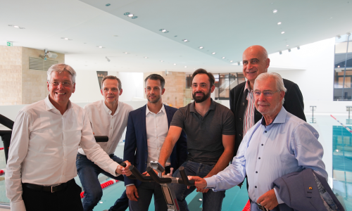 Pressekonferenz zum 1. Indoor Triathlon in Österreich im März 2024 in der KärntenTherme in Warmbad-Villach***